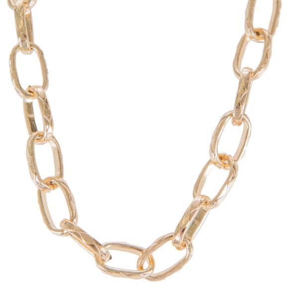 Chunky Link Chain Necklace - Picture 3 of 5